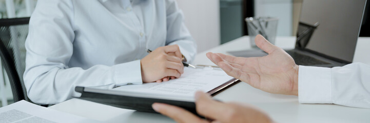 Startup team meeting in modern workplace with project ideas.