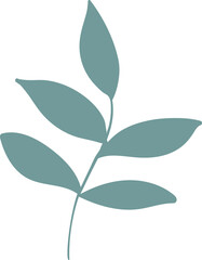 Minimalist abstract nature art shapes . Pastel color doodle