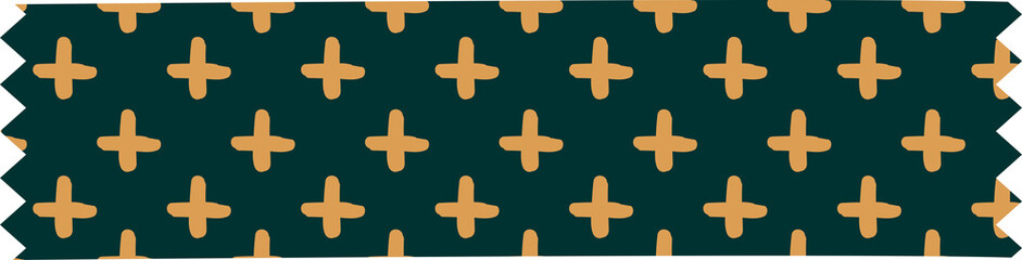 Obraz premium washi tape with multicolored patterns,illustration