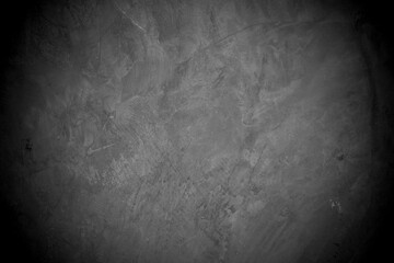 Old wall texture cement dark black gray  background abstract grey color design are light with white gradient background.