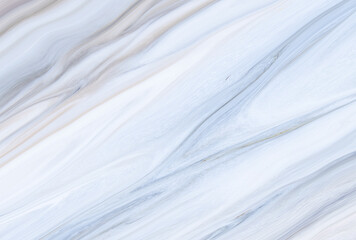 Marble rock texture blue ink pattern liquid swirl paint white dark that is Illustration background for do ceramic counter tile silver gray that is abstract waves skin wall luxurious art ideas concept.