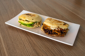 venezuelan food,  Arepa 