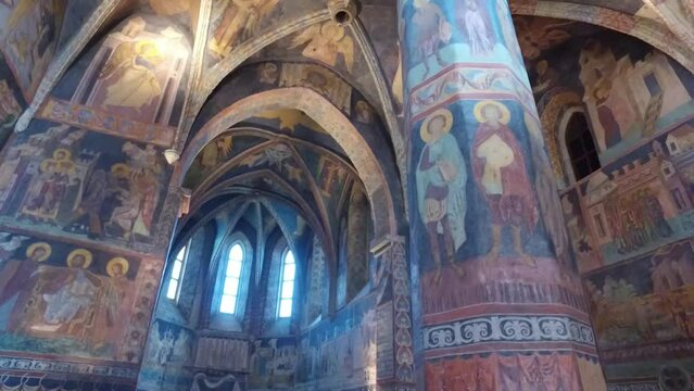 Byzantine frescos in Lublin, Poland