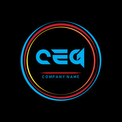 CEG simple logo for company,CEG t-shairt logo design,CEG letter logo design on BLACK background,CEG creative  letter logo design,CEG letter logo design monogram icon vector