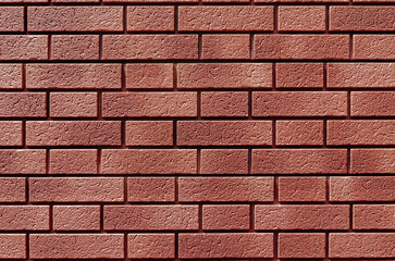 Wall texture and brown block pattern are suitable for a simple design background.