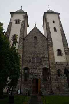 St. Mary’s Church (Mariakirken) in the center of Bergen, Norway