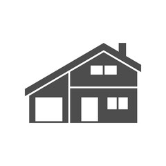 House or home glyph icon