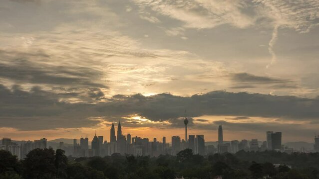 Aerial view of the north Selangor flood following heavy rainfall. Taman Sri Muda was one of the areas worst hit by floods.