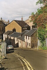 Former weaver's cottages, West Brae, Paisley, Scotland.
