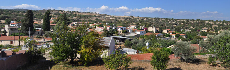 Fototapeta na wymiar The beautiful village of Avdimou in the province of Limassol, in Cyprus 