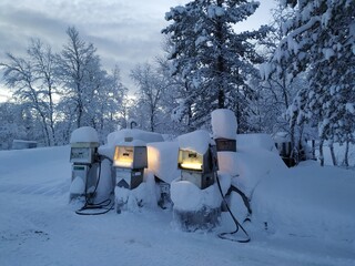 oil pump in winter
