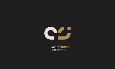 Alphabet letters Initials Monogram logo AS, SA, A and S