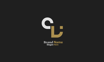 Alphabet letters Initials Monogram logo AV, VA, A and V