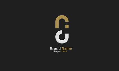 Alphabet letters Initials Monogram logo ND, DN, N and D