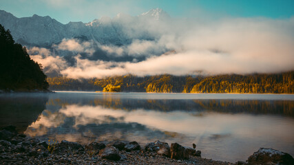 Mountain landscape in Bavaria