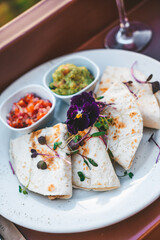 quesadillas