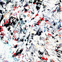 Brush strokes abstract