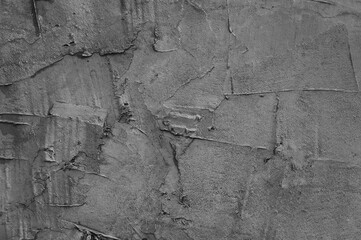 gray background, in the photo an old concrete wall of gray color