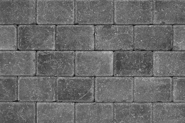 gray background,in the photo decorative finishing tiles for the sidewalk