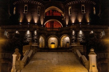 Entrance The Danish Medieval Tower