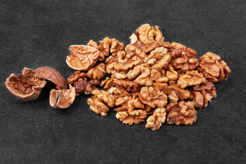 Walnuts in white bowl