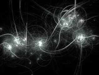 Imaginatory fractal abstract background Image