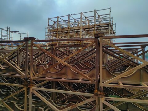 Scrap Waster Material Handling Trolleys Photo