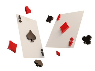 3D Playing Card Element