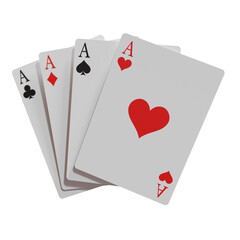 3D Playing Card Element