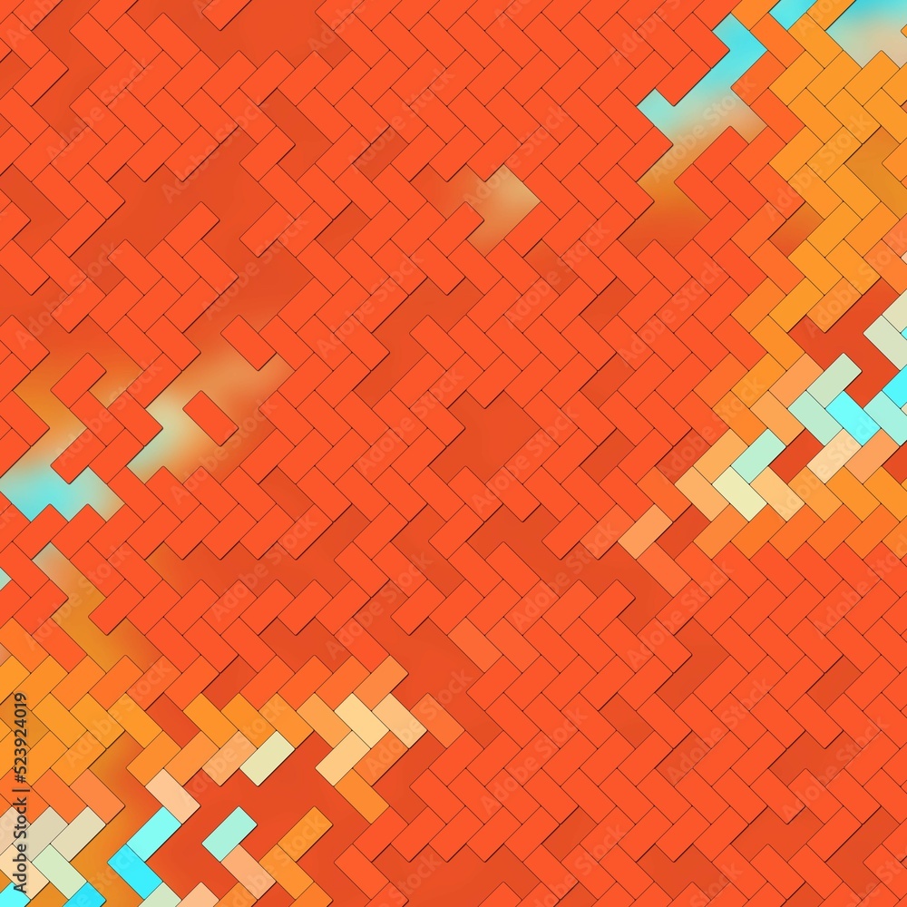 Poster abstract multicolored low poly mosaic rectangle style background Bright geometric square or rects