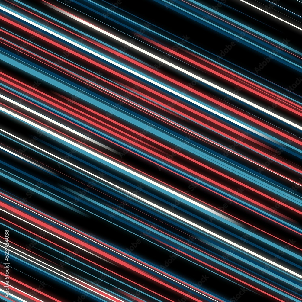 Poster diagonal striped glowing lines neon stripes with bright colorful abstract motion and speed lines