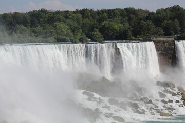 Fototapeta premium Niagara Falls In and New York