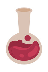 chemical bottle with potion