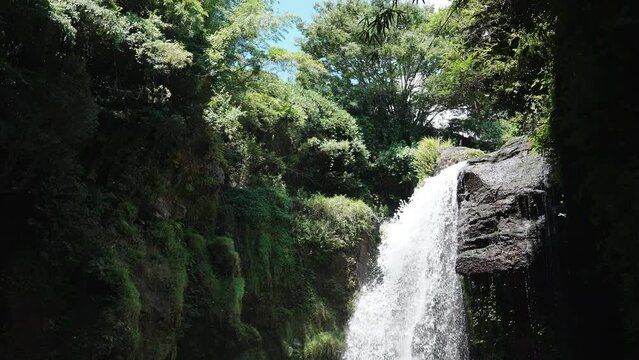 大分県竹田市の黄牛の滝