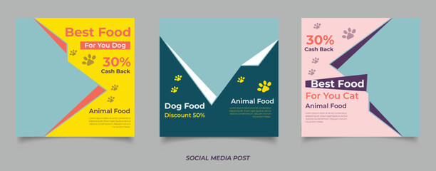 Animal food instagram posts