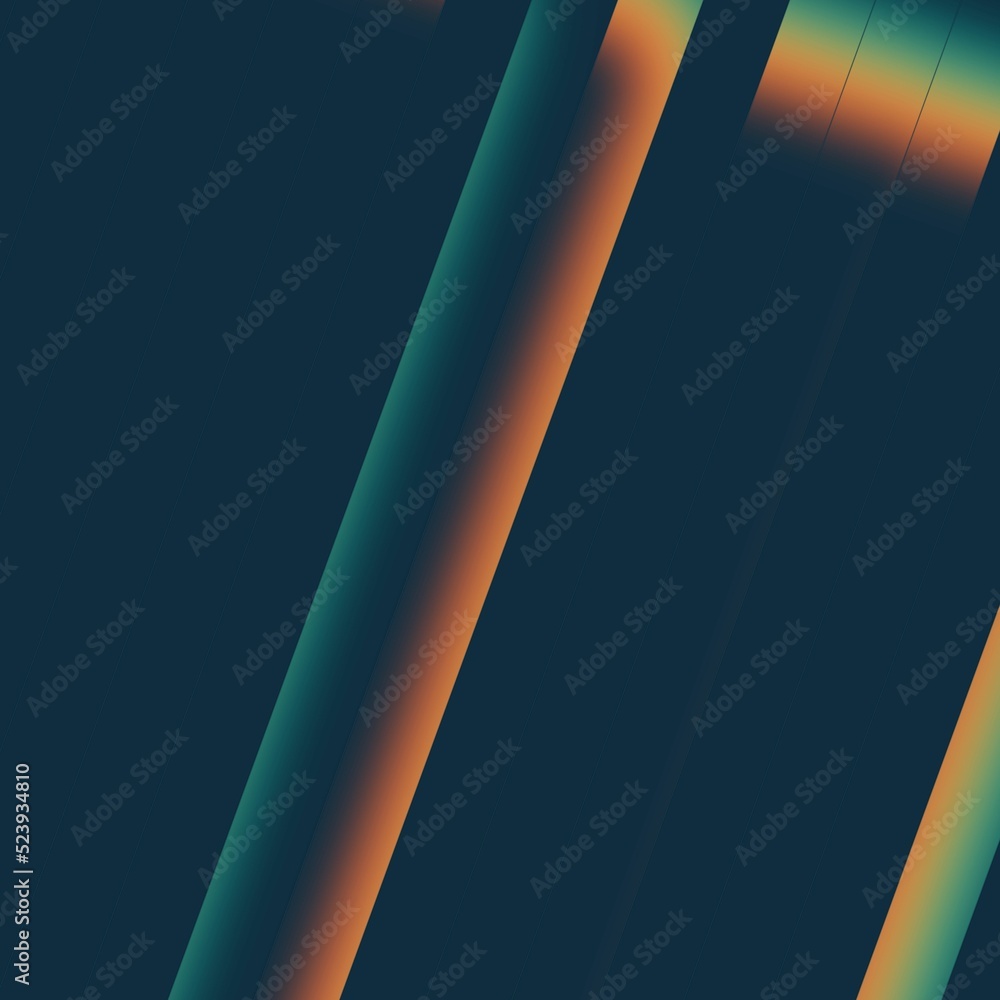 Poster abstract mosaic decorative diagonal colorful lines and strips with halftone gradients effects