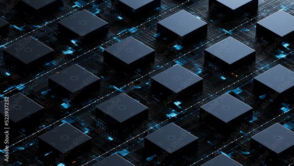 Poster circuit board,abstract network technology background,3d rendering,conceptual image.