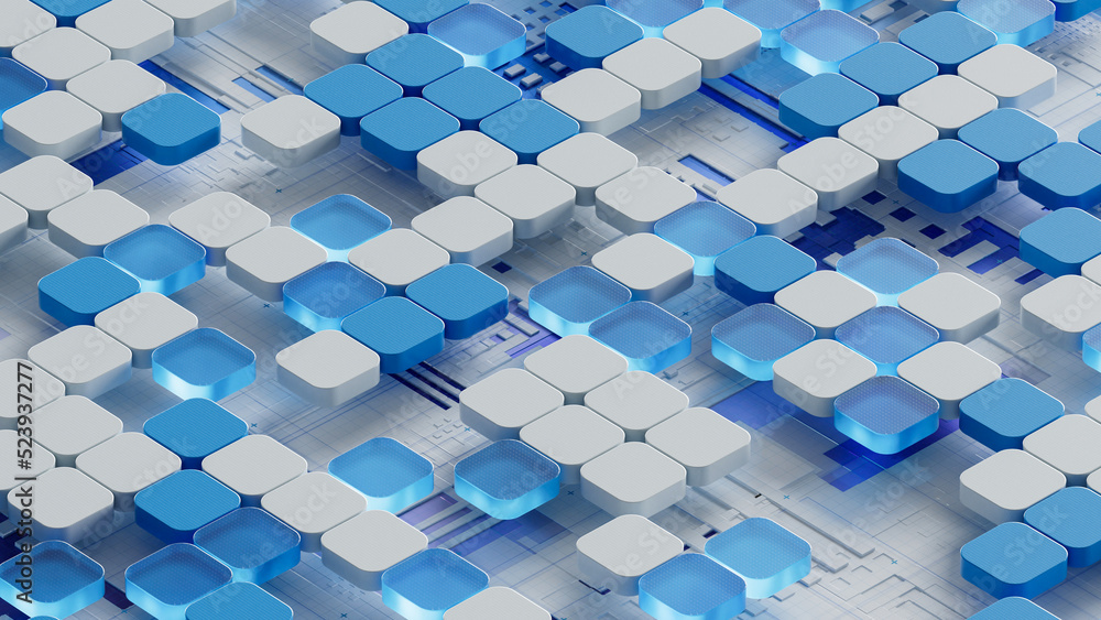 Poster circuit board,abstract network technology background,3d rendering,conceptual image.