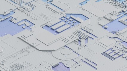 circuit board,abstract network technology background,3d rendering,conceptual image.