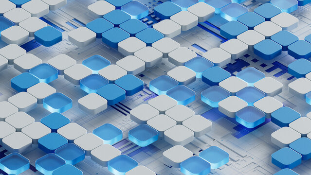 circuit board,abstract network technology background,3d rendering,conceptual image.