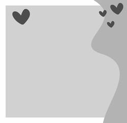 background heart shapes