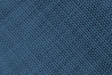 closeup of dark blue fabric texture for background used