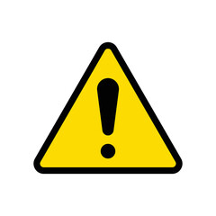 exclamation icon vector design template