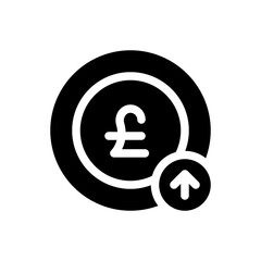 profit glyph icon