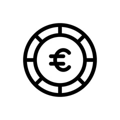 euro line icon