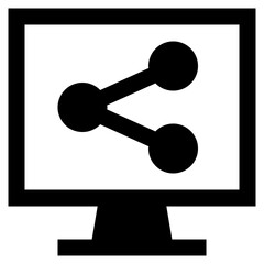 share glyph icon