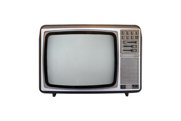 Retro television isolate object for design, retro technology
