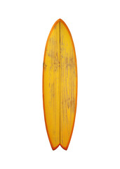 vintage wooden fishboard shortboard surfboard, retro styles.