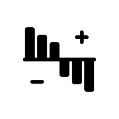 diagram glyph icon