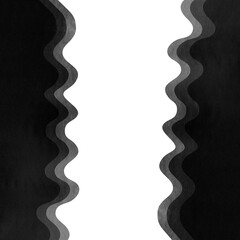 Black Wave Background